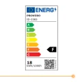 Klasa energetyczna dla Taśma LED podwójna COB 640 LED/m 24V 18W/m ciepła 3000K IP20 12mm