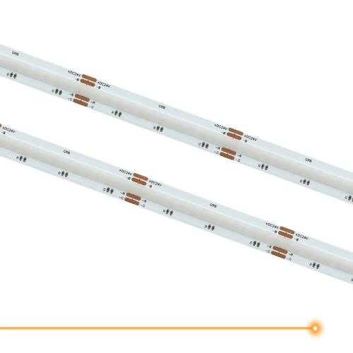 Taśma LED COB 840 LED/m 15W/m RGB 24V IP66
