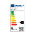 Klasa energetyczna - Taśma LED podwójna COB 640 LED/m 24V 18W/m neutralna 4000K IP20 12mm