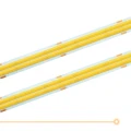 Taśma LED podwójna COB 640 LED/m 24V 18W/m ciepła 3000K IP20 12mm