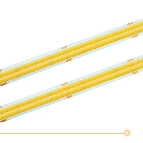 Taśma LED podwójna COB 640 LED/m 24V 18W/m ciepła 3000K IP20 12mm