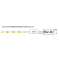Taśma LED COB 320 LED/m neutralna 4000K 24V 10W/m IP20 - schemat podłączenia