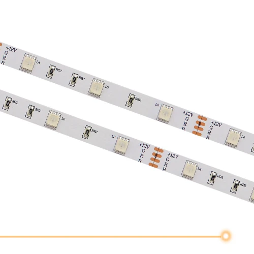 Taśma LED 30 LED/m 24V RGB 7,2W/m IP68