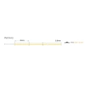 Taśma LED COB 480 LED/m 10W/m neutralna 4000K 24V IP20 - wymiary