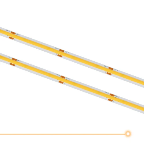 Taśma LED COB 480 LED/m 10W/m zimna 6000K 24V IP20