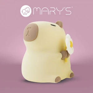 Lampka nocna LED Kapibara Florystka RGB MARY'S