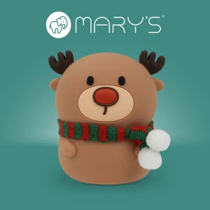 Lampka nocna LED Reniferek z szalikiem MARY'S